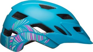 Bell Kask juniorski BELL SIDETRACK Rozmiar kasku: Uniwersalny(50-57 cm), Wybierz kolor: Wavy Checks Matte Blue 12
