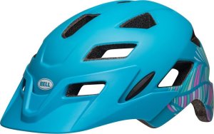 Bell Kask juniorski BELL SIDETRACK Rozmiar kasku: Uniwersalny(50-57 cm), Wybierz kolor: Wavy Checks Matte Blue 13