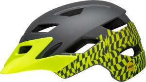 Bell Kask juniorski BELL SIDETRACK Rozmiar kasku: Uniwersalny(50-57 cm), Wybierz kolor: Wavy Checks Matte Blue 43