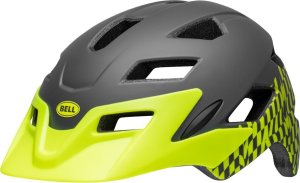 Bell Kask juniorski BELL SIDETRACK Rozmiar kasku: Uniwersalny(50-57 cm), Wybierz kolor: Wavy Checks Matte Blue 44