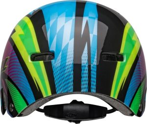 Bell Kask juniorski BELL SPAN Rozmiar kasku: S(51-55 cm), Wybierz kolor: Ravine Matte Green Orange 28