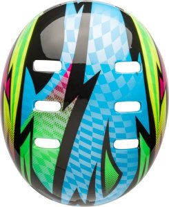 Bell Kask juniorski BELL SPAN Rozmiar kasku: S(51-55 cm), Wybierz kolor: Ravine Matte Green Orange 29