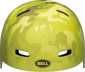 Bell Kask juniorski BELL SPAN Rozmiar kasku: S(51-55 cm), Wybierz kolor: Ravine Matte Green Orange 43
