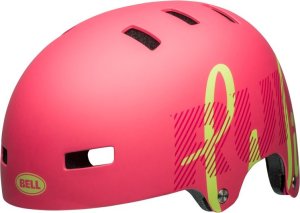 Bell Kask juniorski BELL SPAN Rozmiar kasku: S(51-55 cm), Wybierz kolor: Ravine Gloss White Blue 67