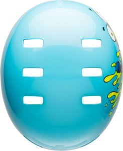 Bell Kask juniorski BELL SPAN Rozmiar kasku: XS(49-53 cm), Wybierz kolor: Ravine Gloss White Blue 35