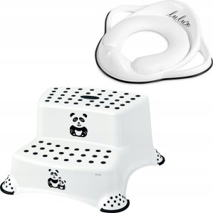 Maltex Nakładka na sedes z gumkami antypoślizgowymi Lulu biała 12