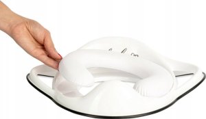 Maltex Nakładka na sedes z gumkami antypoślizgowymi Lulu biała 3