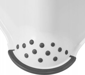 Maltex Nakładka na sedes z gumkami antypoślizgowymi Lulu biała 9