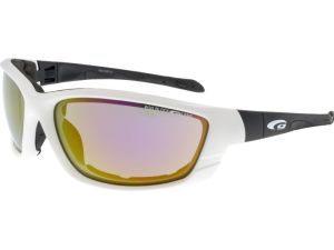 Goggle Okulary przeciwsłoneczne biało-czarne (T520-2) 1