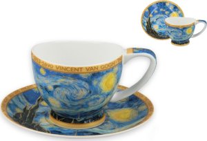 Carmani Filiżanka espresso Vanessa - V. van Gogh, Gwiaździsta Noc (CARMANI) 1