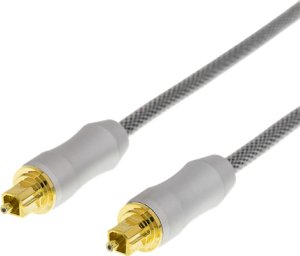 Kabel Deltaco Aukštos klasės Toslink kabelis DELTACO optinis skaitmeninio garso kabelis, 5m, juodas / TOTO-15-K / 00190004 1