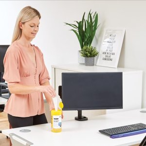 Fellowes Fellowes 9970311 zestaw do czyszczenia urządzeń LCD/TFT/Plazma Mokre ściereczki do czyszczenia 2