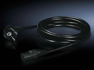 Kabel zasilający Rittal Rittal DK 7200.210 Czarny 1,8 m Wtyczka zasilająca typu D 1