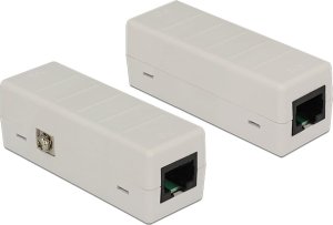 Adapter AV Delock DeLOCK 62619 zmieniacz płci / kabli RJ-45 Szary 1