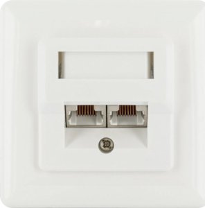 Schwaiger Schwaiger TDU2628532 gniazdko elektryczne RJ-45 Biały 3