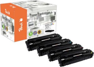 Toner Peach Peach PT707 kaseta z tonerem 4 szt. Czarny, Cyjan, Purpurowy, Żółty 1