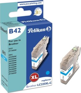 Pelikan Pelikan B42 Cyan nabój z tuszem 1 szt. Zamiennik Wysoka (XL) wydajność Cyjan 1