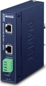 Adapter powerline Planet PLANET IPOE-173S rozgałęziacz sieciowy Niebieski Obsługa PoE 1
