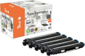 Toner Peach Peach PT1071 kaseta z tonerem 5 szt. Zamiennik Czarny, Cyjan, Purpurowy, Żółty 1