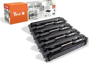 Toner Peach Peach PT1145 kaseta z tonerem 4 szt. Zamiennik Czarny, Cyjan, Purpurowy, Żółty 1