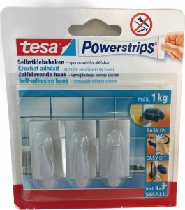 Tesa TESA 57544-00010-20 wieszak Wewnętrzna Uniwersalny hak Szary 3 szt. 1