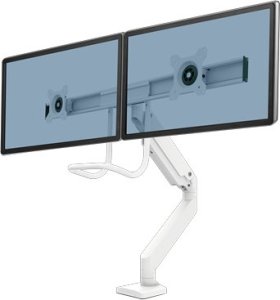 Fellowes Uchwyt biurkowy na 2 monitory do 32" Eppa z listwą (9909401) 1