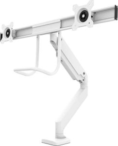 Fellowes Uchwyt biurkowy na 2 monitory do 32" Eppa z listwą (9909401) 3