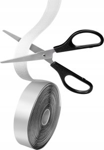 Organizer LogiLink KAB0081 opaska kablowa Rzep do kabli Biały 2 szt. 5