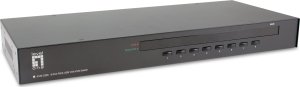 Przełącznik LevelOne LevelOne KVM-3208 przełącznik KVM Możliwości montowania w stelażu Czarny 1