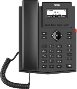 Telefon Fanvil Fanvil X301W telefon VoIP Czarny 2 linii LCD Wi-Fi 1