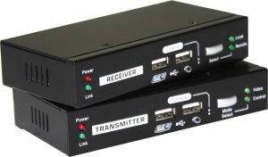 Adapter USB LevelOne LevelOne KVM-9036 przedłużacz KVM Nadajnik i odbiornik 1