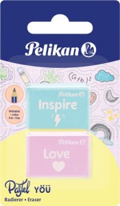 Pelikan 606196 gumka Plastik Różne kolory 2 szt. 2