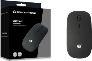 Mysz Conceptronic Conceptronic LORCAN01B myszka Oburęczny Bluetooth Optyczny 1600 DPI 4