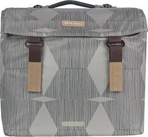 Basil Torba na bagażnik ELEGANCE DOUBLE PANNIER BAG MIK 40-49L, MIK System (ready to go) wodoodporna chateau taupe 2