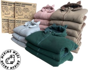FiGa Ponczo samochodowe FiGa MERINO Wełna Brąz ROYAL M (Wiek 2,5-8 lat) 10
