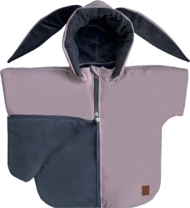 FiGa Ponczo samochodowe FiGa Wodoodporne Softshell KRÓLIK Róż PREMIUM M (Wiek 2,5-8 lat) 1