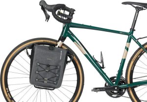 Basil Sakwa pojedyncza BASIL NAVIGATOR STORM SINGLE PANNIER BAG M 12-15 L, Hook On System, wodoodporna, grey black (NEW 2024) 6