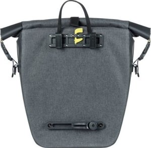 Basil Sakwa pojedyncza NAVIGATOR STORM SINGLE PANNIER BAG L 25-31 L, Hook On System, wodoodporna, grey black (NEW 2024) 3