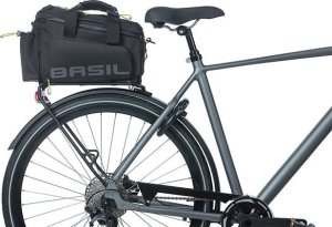 Basil Torba na bagażnik BASIL MILES TARPAULIN TRUNKBAG XL PRO 9-36L, 100% wodoodporna black lime (bez płytki mocującej) (NEW 2024) 7