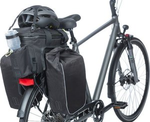 Basil Torba na bagażnik BASIL MILES TARPAULIN TRUNKBAG XL PRO 9-36L, 100% wodoodporna black lime (bez płytki mocującej) (NEW 2024) 10