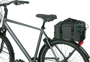 Basil Torba na bagażnik DISCOVERY 365D TRUNKBAG M 9L, wodoodporna black melee (NEW 2024) 7