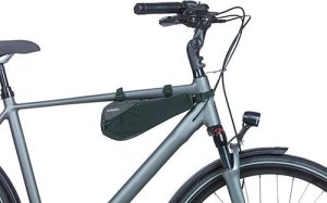 Basil Torebka podsiodłowa BASIL DISCOVERY 365D FRAME BAG M 1.8L, mocowanie na paski, wodoodporna black melee (NEW 2024) 6