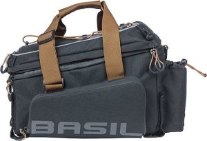 Basil Torba na bagażnik BASIL MILES TARPAULIN TRUNKBAG XL PRO 9-36L, 100% wodoodporna black slate (bez płytki mocującej) (NEW 2024) 2