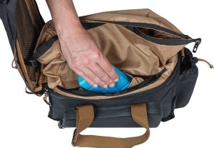 Basil Torba na bagażnik BASIL MILES TARPAULIN TRUNKBAG XL PRO 9-36L, 100% wodoodporna black slate (bez płytki mocującej) (NEW 2024) 6