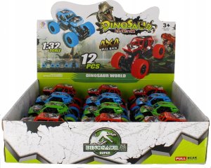 Mega Creative AUTO TEREN MET DZ/SW P/B 15CM DINO MC12/72/144 1