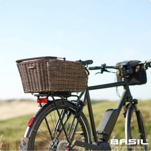 Basil Kosz na tylny bagażnik Cento brązowy 2