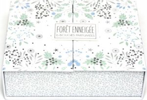 Atmosphera Świeczki zapachowe ze świątecznym nadrukiem, Ø 4,5 cm, 6 szt. 2