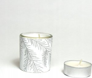 Atmosphera Świeczki zapachowe ze świątecznym nadrukiem, Ø 4,5 cm, 6 szt. 3