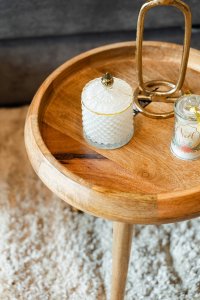 Atmosphera Świeczka zapachowa w ozdobnym słoiku z frędzlem,  Ø 6 cm 7