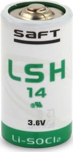 Saft Bateria LSH14 C / R14 LiSOCl2 SAFT 3,6V 5800mAh (1 szt.) 1